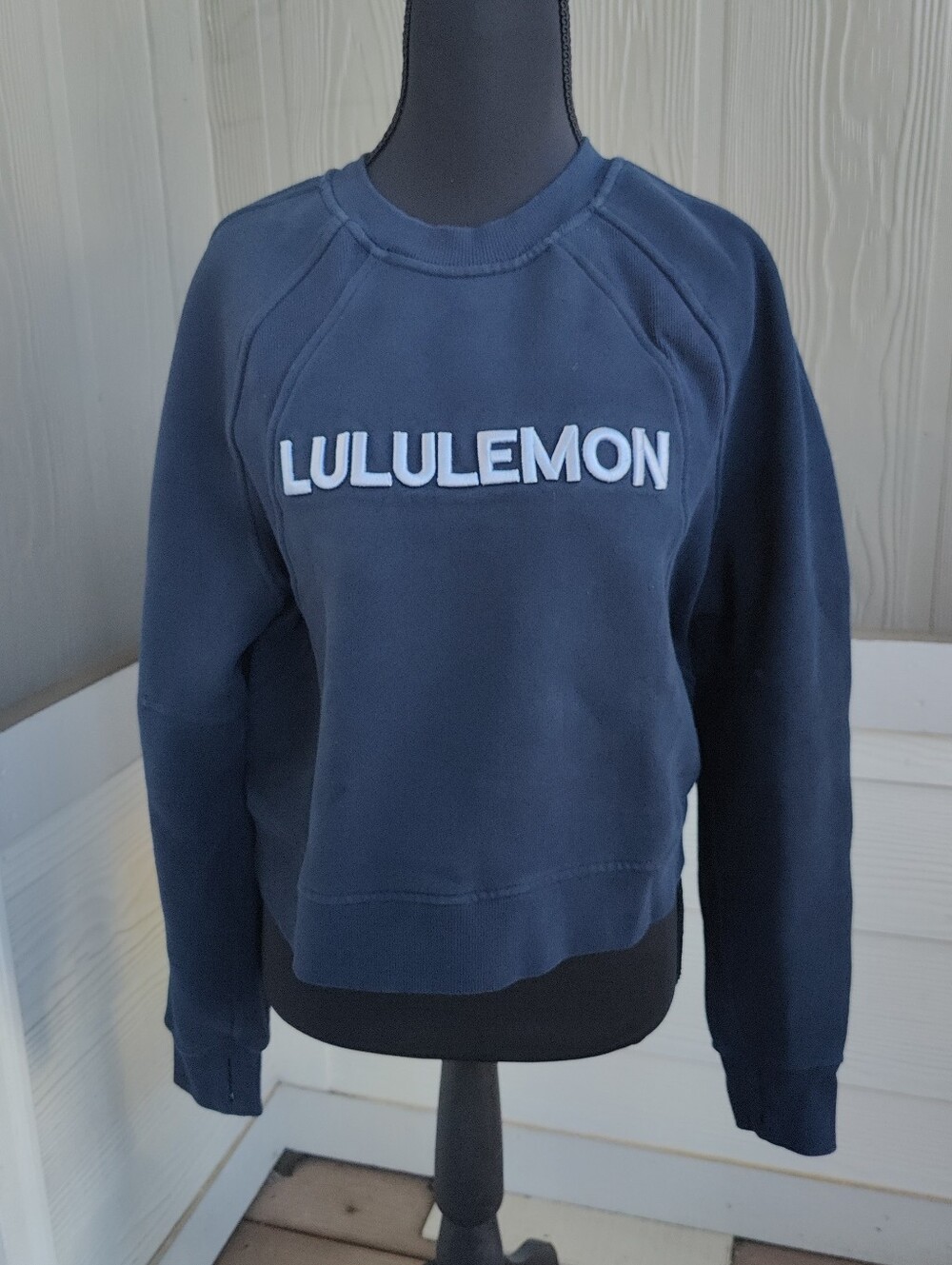 Lululemon Navy Scuba Crewneck Oversized - Picture 6 of 11